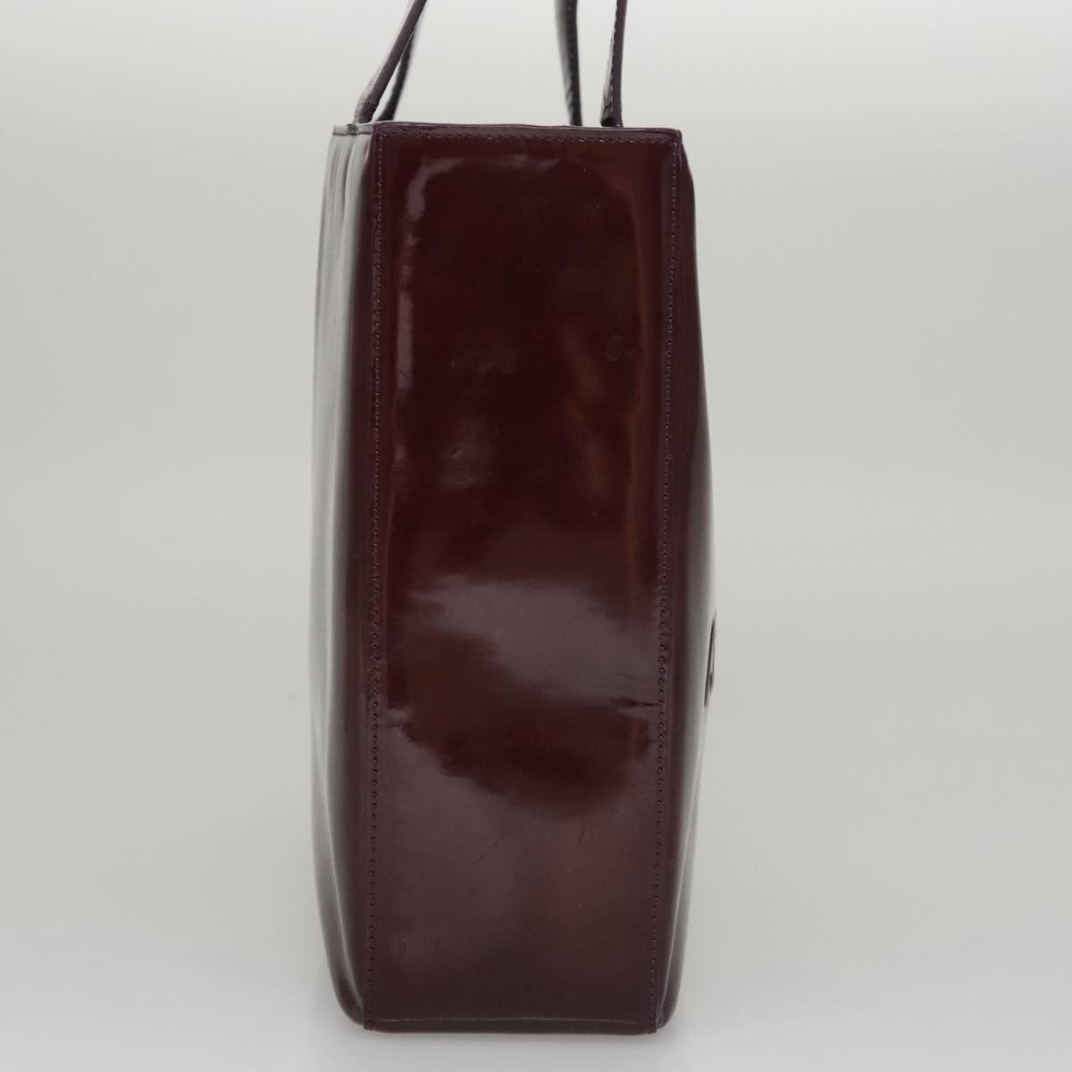 Chanel Brown Patent Leather Tote Bag (Pre-Owned) Size ONE SIZE - 4 Thumbnail