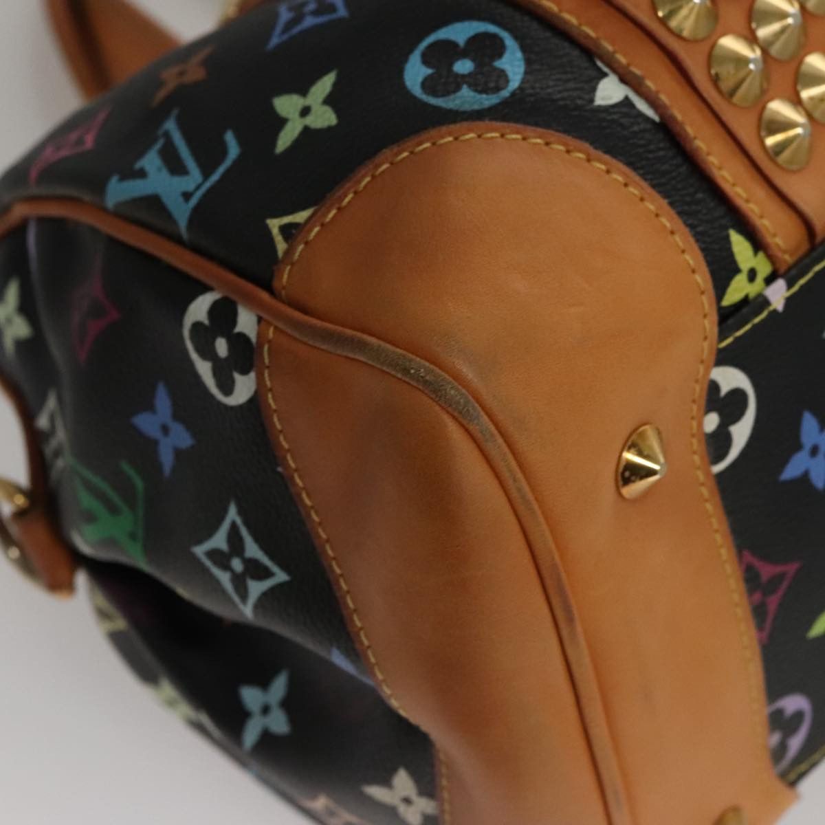 Louis Vuitton Courtney Multicolour Canvas Handbag (Pre-Owned) Size ONE SIZE - 9 Thumbnail