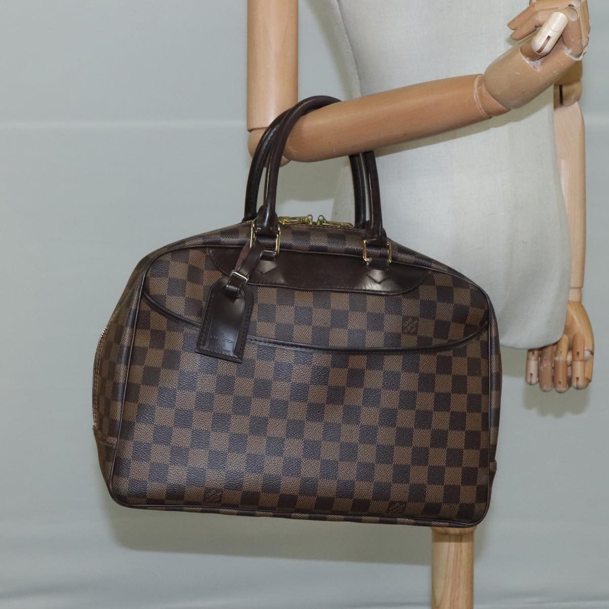 Louis Vuitton Deauville Brown Canvas Tote Bag (Pre-Owned) Size ONE SIZE - 13 Thumbnail