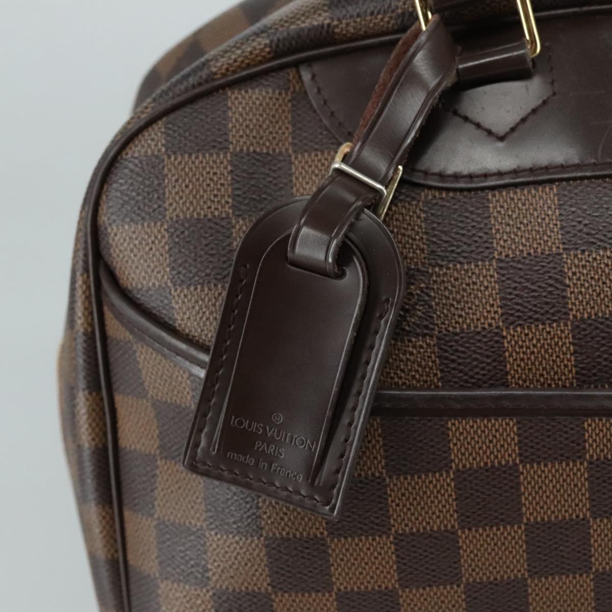 Louis Vuitton Deauville Brown Canvas Tote Bag (Pre-Owned) Size ONE SIZE - 12 Thumbnail