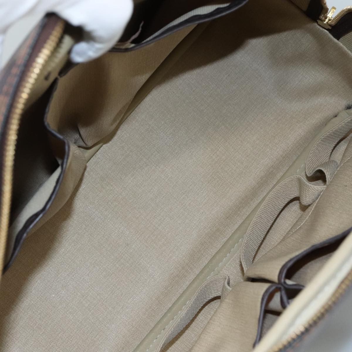 Louis Vuitton Deauville Brown Canvas Tote Bag (Pre-Owned) Size ONE SIZE - 9 Thumbnail
