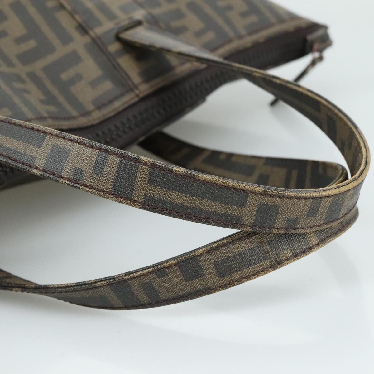 Fendi Zucca Brown Canvas Tote Bag (Pre-Owned) Size ONE SIZE - 5 Thumbnail