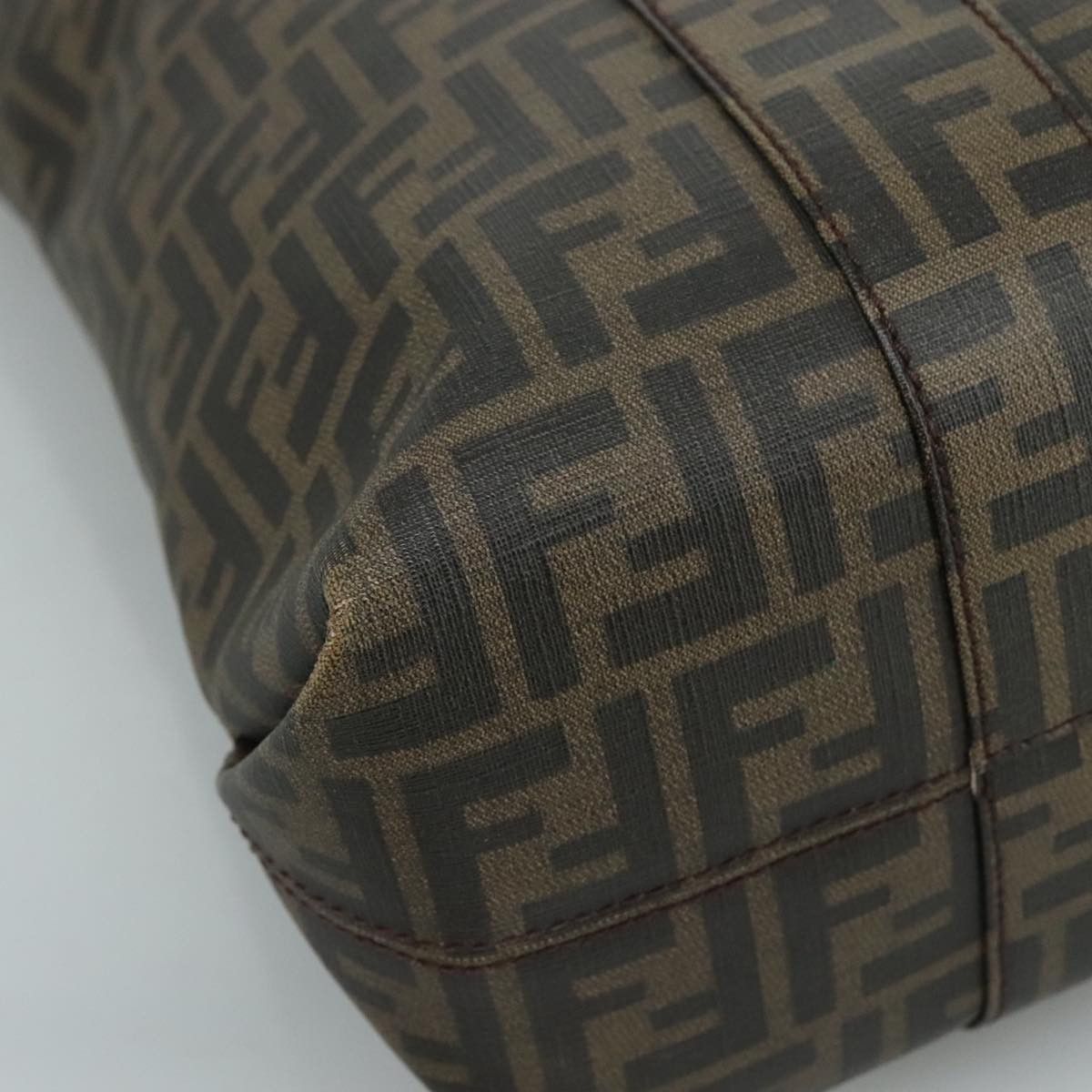 Fendi Zucca Brown Canvas Tote Bag (Pre-Owned) Size ONE SIZE - 8 Thumbnail