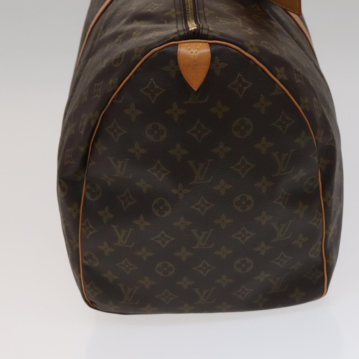 Louis Vuitton Keepall 60 Brown Canvas Travel Bag (Pre-Owned) Size ONE SIZE - 4 Thumbnail