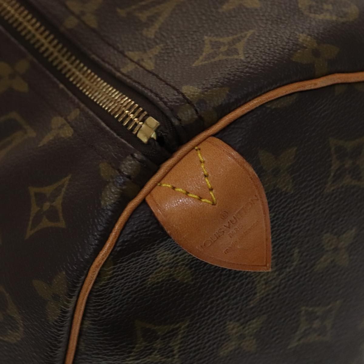 Louis Vuitton Keepall 60 Brown Canvas Travel Bag (Pre-Owned) Size ONE SIZE - 14 Thumbnail