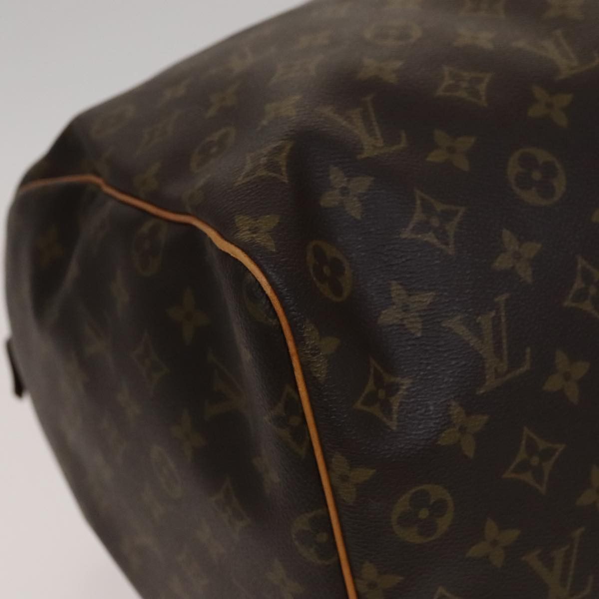 Louis Vuitton Keepall 60 Brown Canvas Travel Bag (Pre-Owned) Size ONE SIZE - 8 Thumbnail