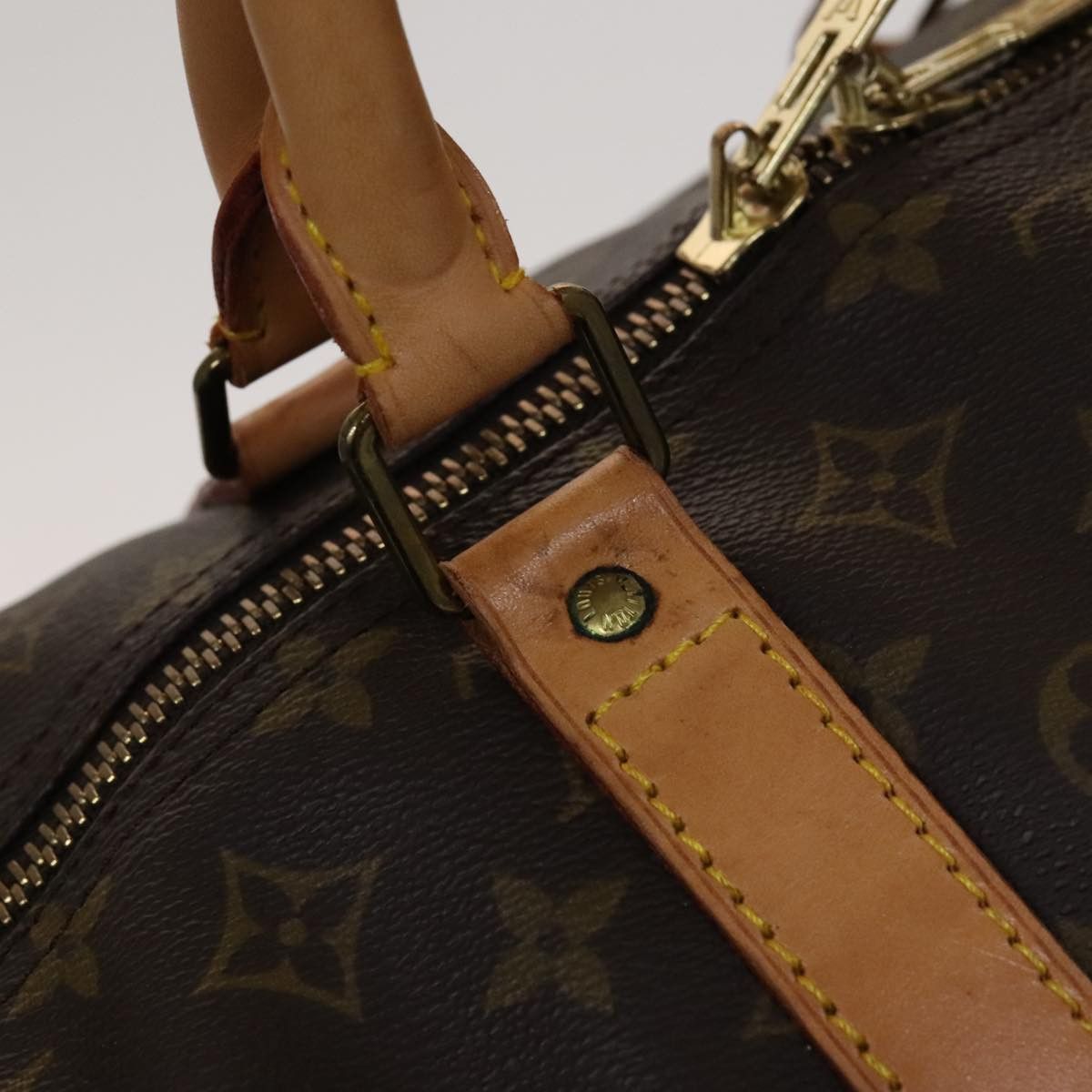 Louis Vuitton Keepall 60 Brown Canvas Travel Bag (Pre-Owned) Size ONE SIZE - 20 Thumbnail