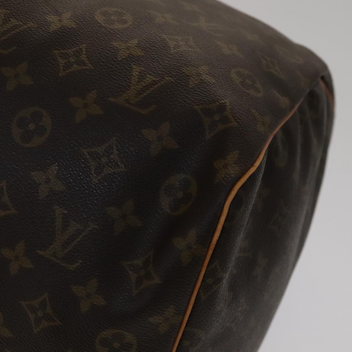 Louis Vuitton Keepall 60 Brown Canvas Travel Bag (Pre-Owned) Size ONE SIZE - 7 Thumbnail
