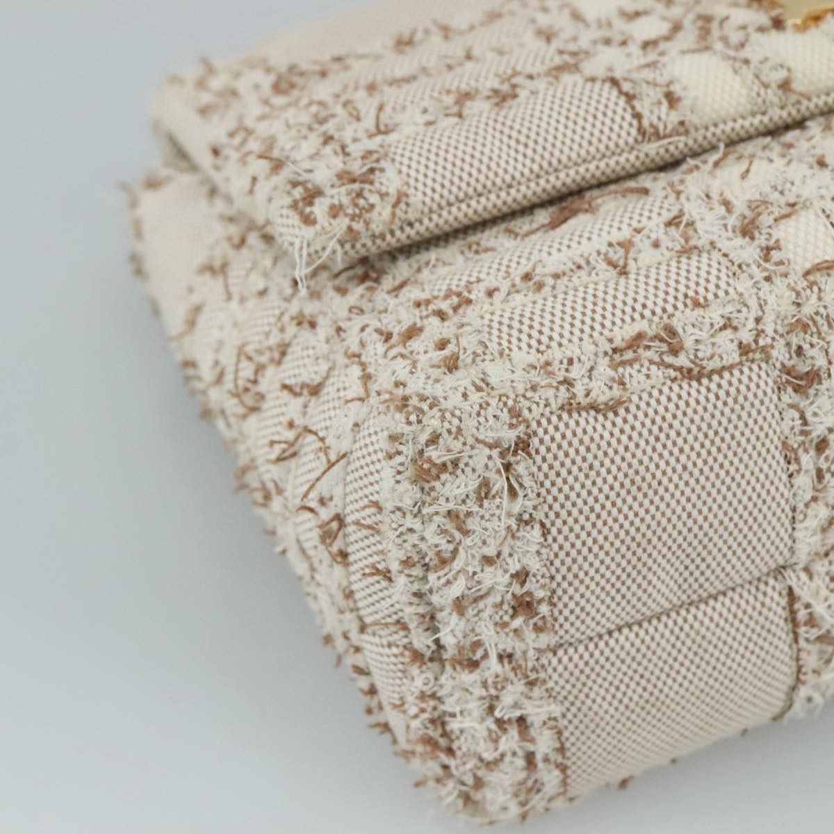 Burberry Tb Beige Canvas Handbag (Pre-Owned) Size ONE SIZE - 8 Thumbnail