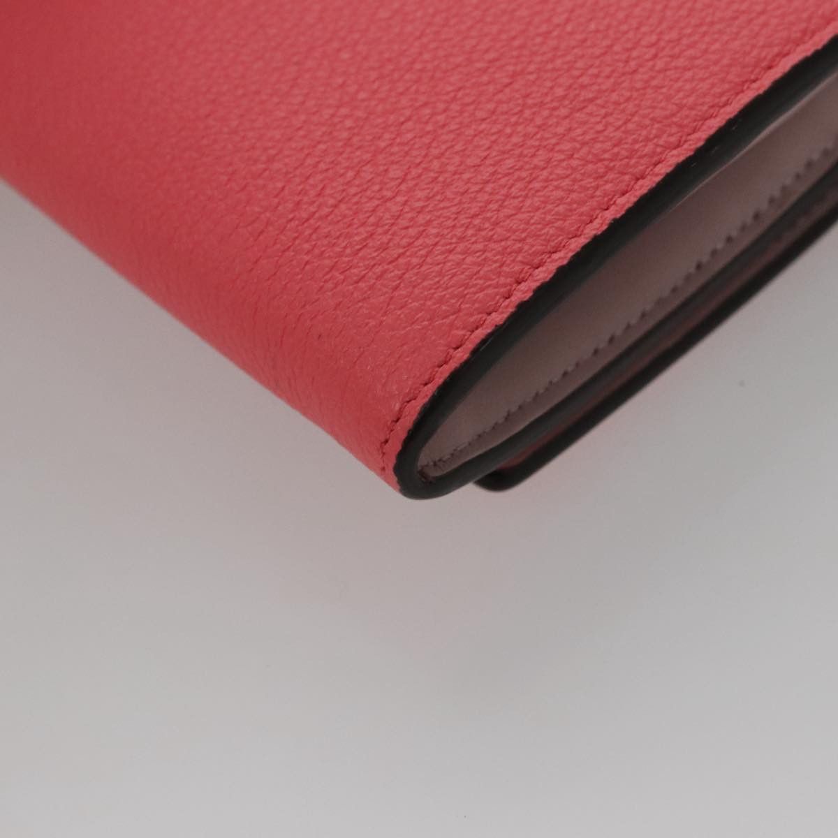 Fendi Peekaboo Pink Leather Wallet (Pre-Owned) Size ONE SIZE - 8 Thumbnail