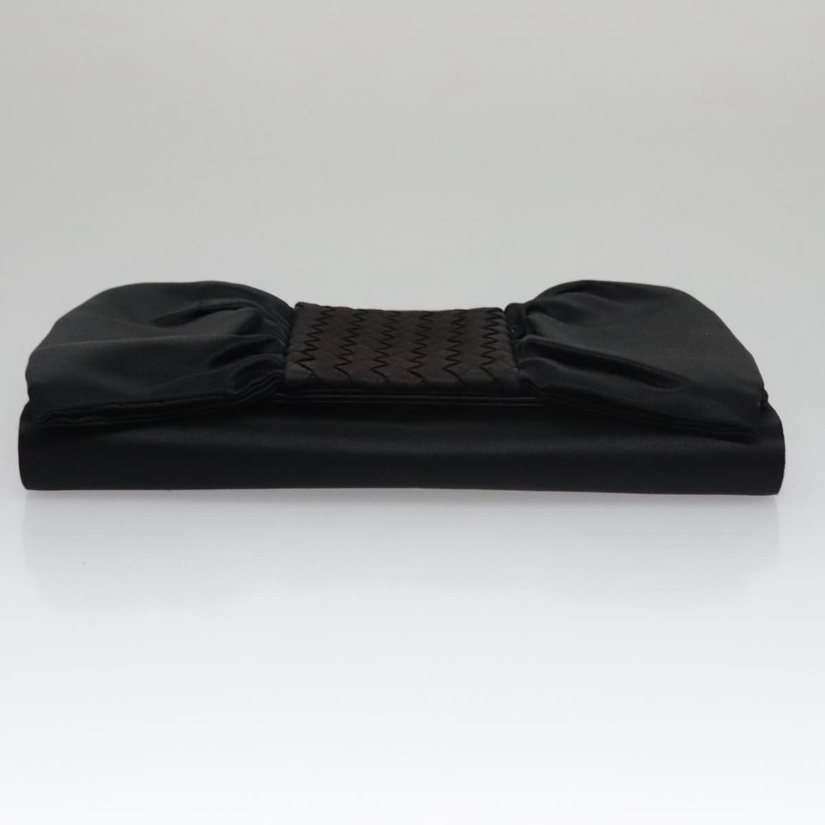 Bottega Veneta Black Silk Clutch Bag (Pre-Owned) Size ONE SIZE - 14 Thumbnail