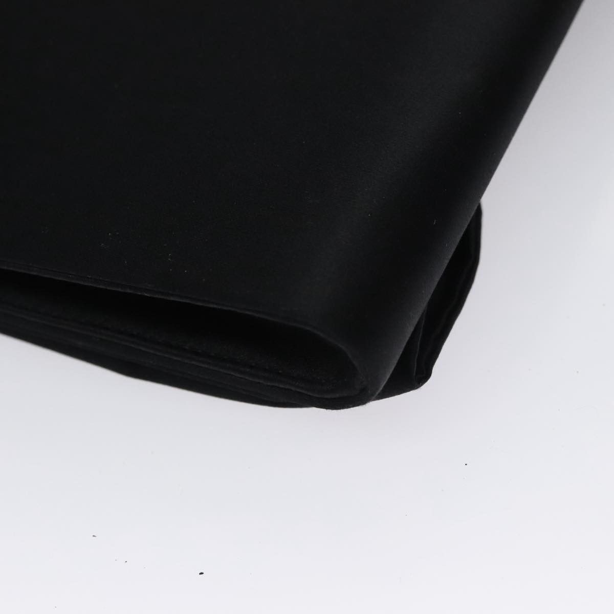 Bottega Veneta Black Silk Clutch Bag (Pre-Owned) Size ONE SIZE - 8 Thumbnail