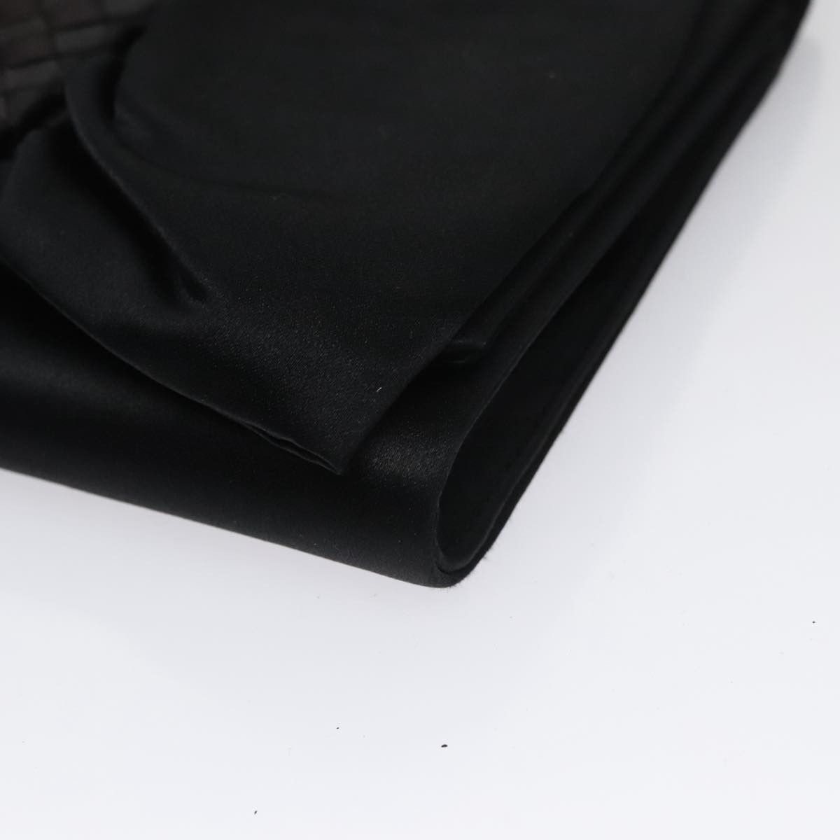 Bottega Veneta Black Silk Clutch Bag (Pre-Owned) Size ONE SIZE - 5 Thumbnail
