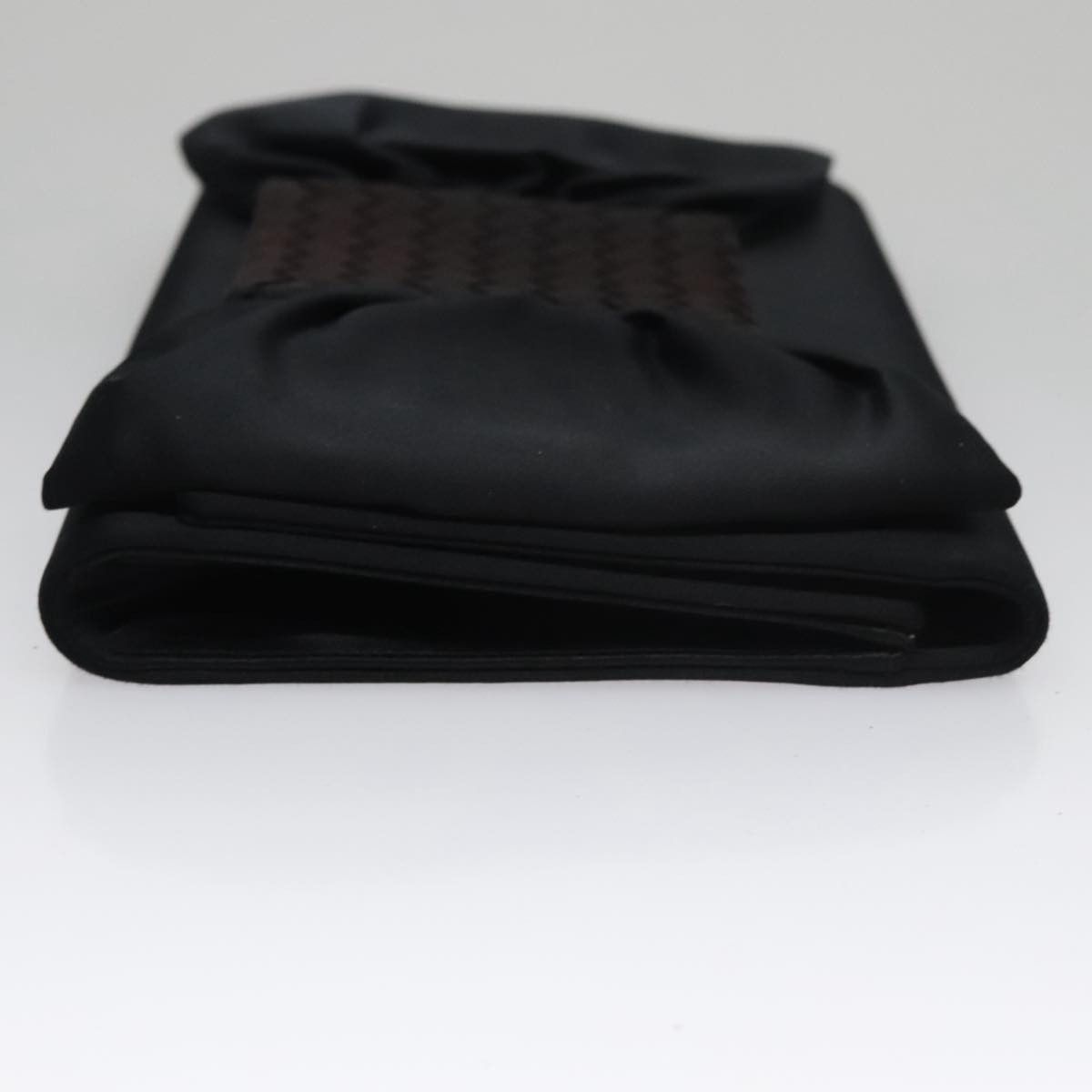 Bottega Veneta Black Silk Clutch Bag (Pre-Owned) Size ONE SIZE - 3 Thumbnail
