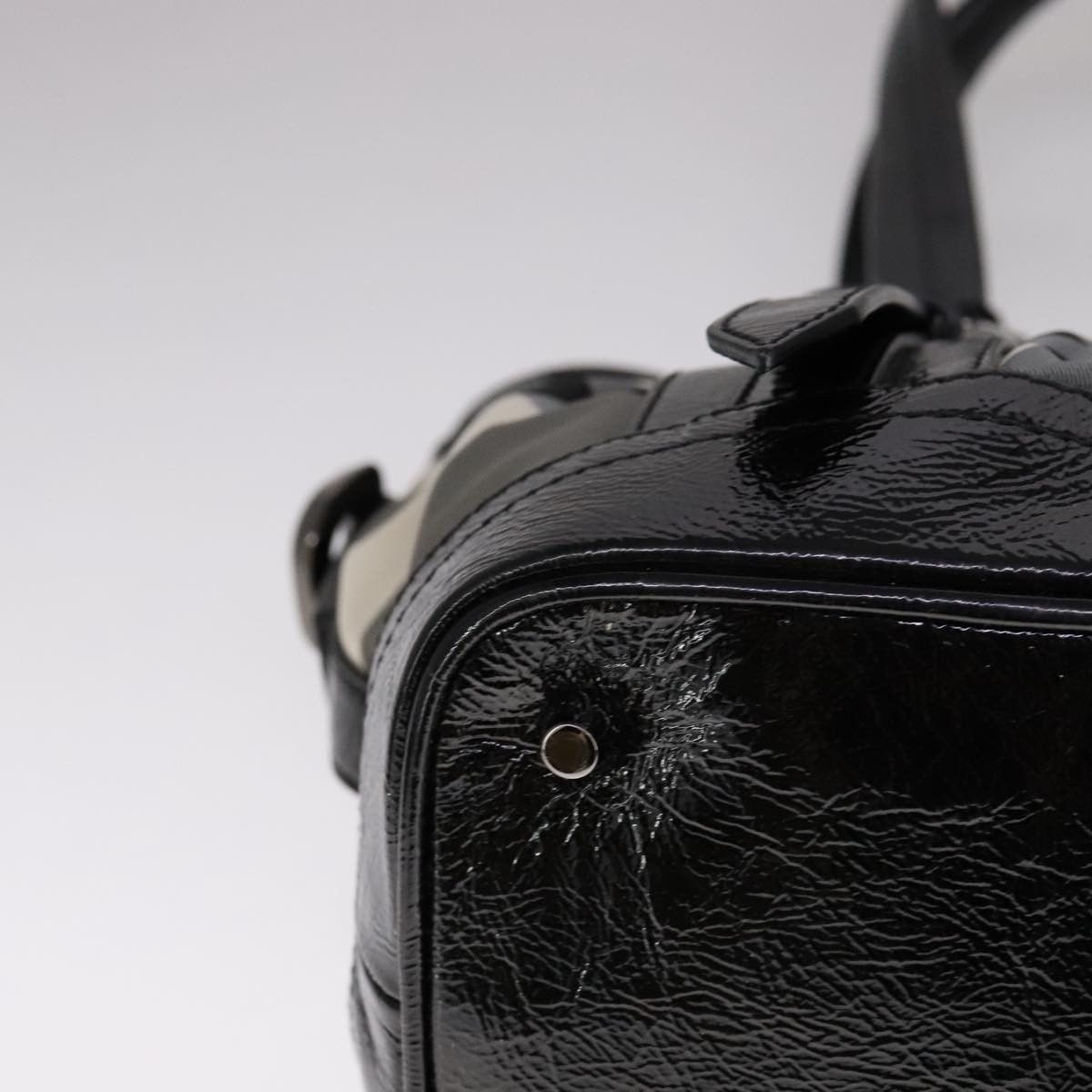 Burberry Nova Check Black Synthetic Handbag (Pre-Owned) Size ONE SIZE - 7 Thumbnail
