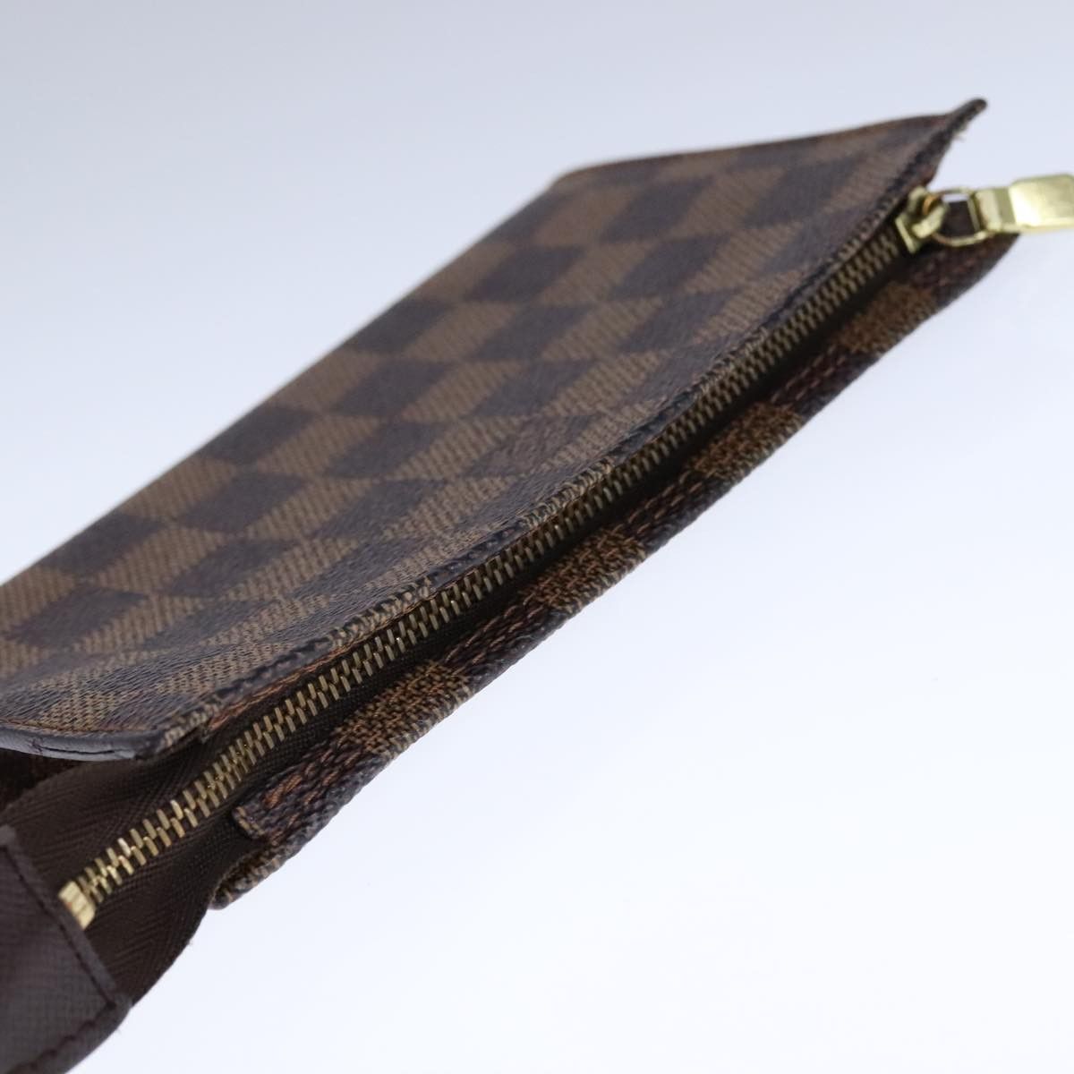 Louis Vuitton Marais Brown Canvas Clutch Bag (Pre-Owned) Size ONE SIZE - 14 Thumbnail