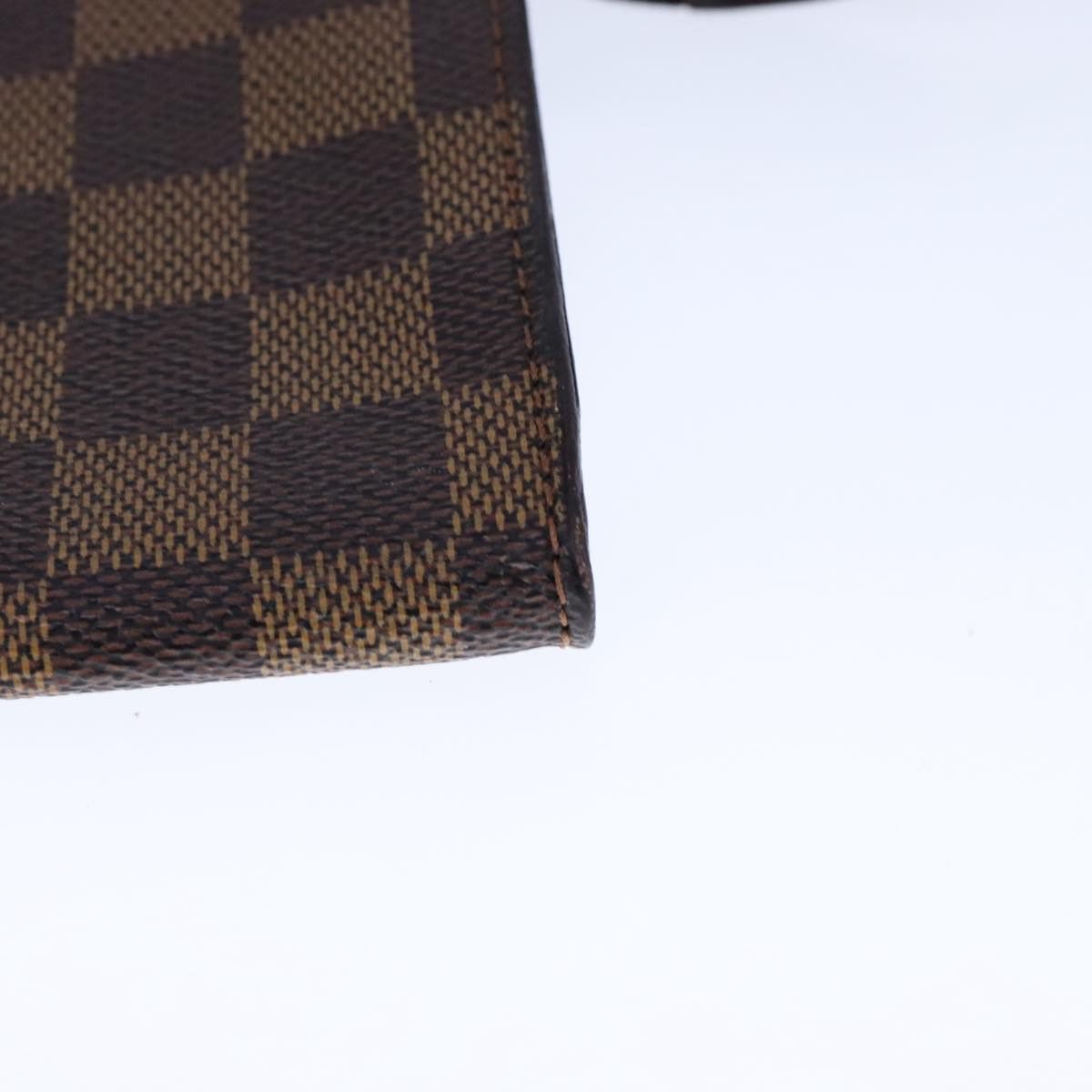 Louis Vuitton Marais Brown Canvas Clutch Bag (Pre-Owned) Size ONE SIZE - 6 Thumbnail