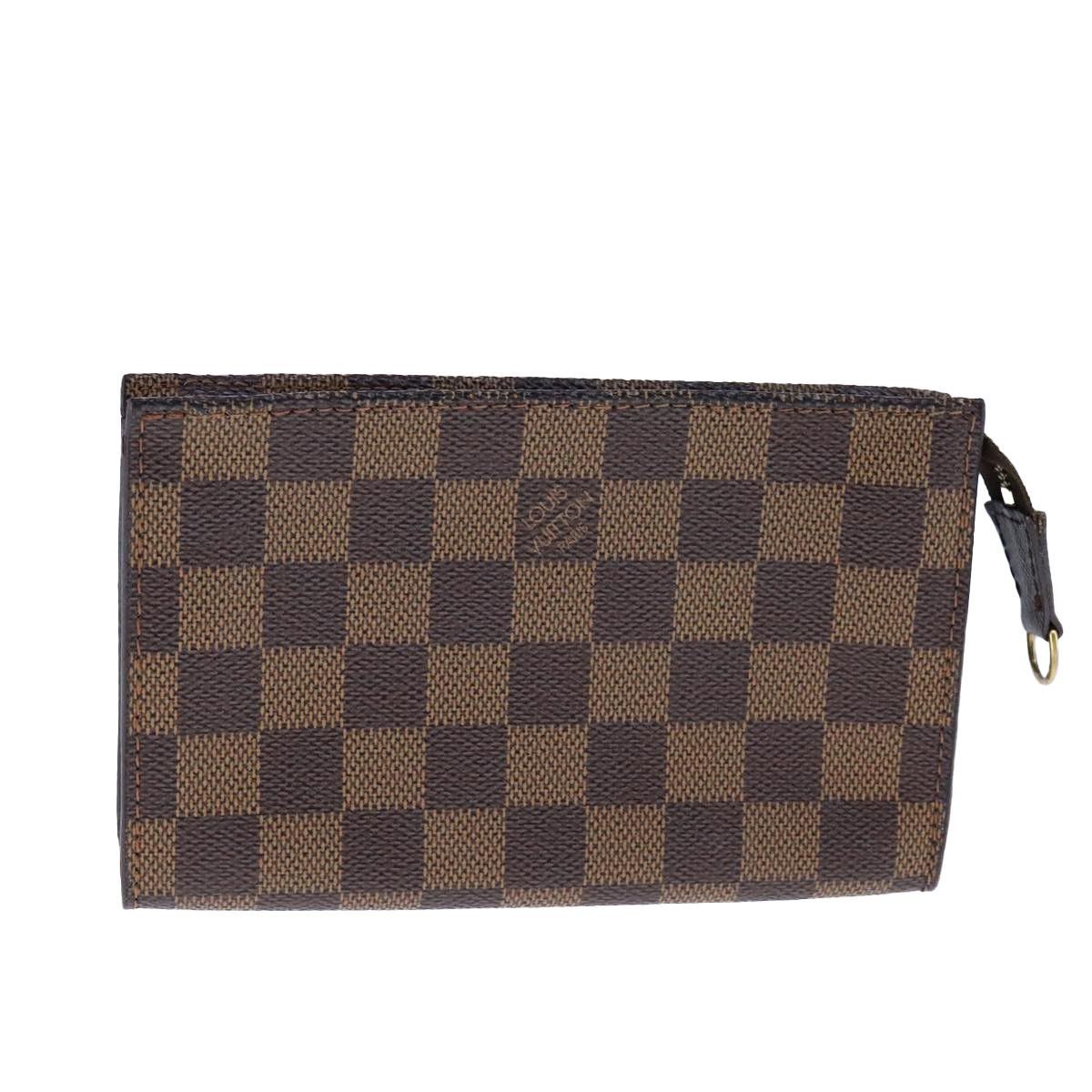 Louis Vuitton Marais Brown Canvas Clutch Bag (Pre-Owned) Size ONE SIZE - 13 Thumbnail
