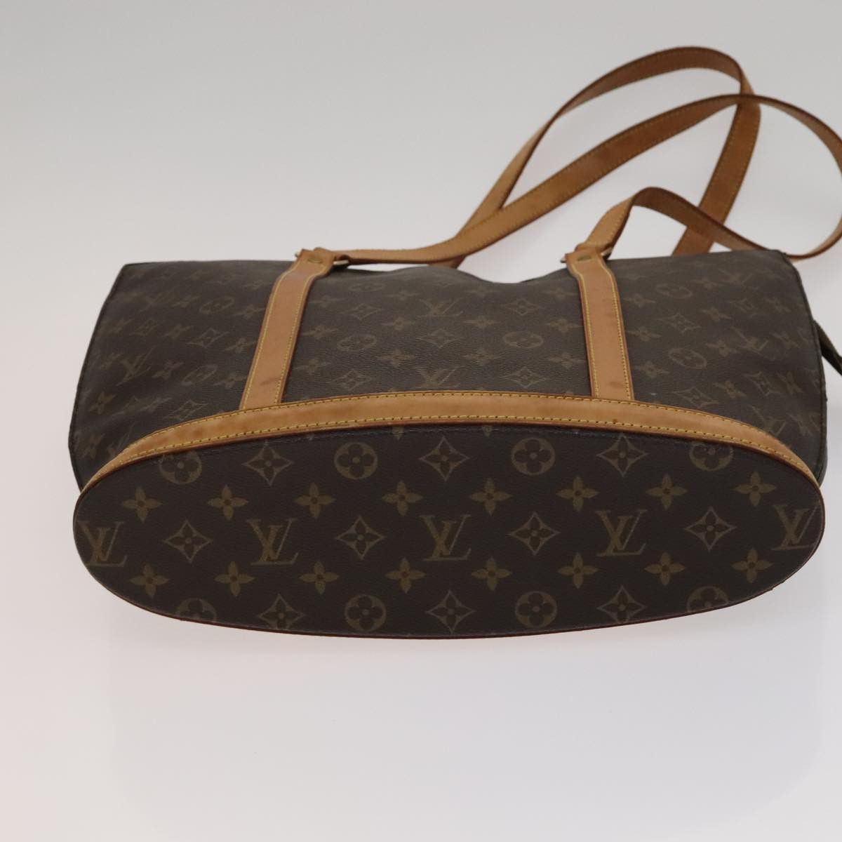 Louis Vuitton Babylone Brown Canvas Tote Bag (Pre-Owned) Size ONE SIZE - 6 Thumbnail