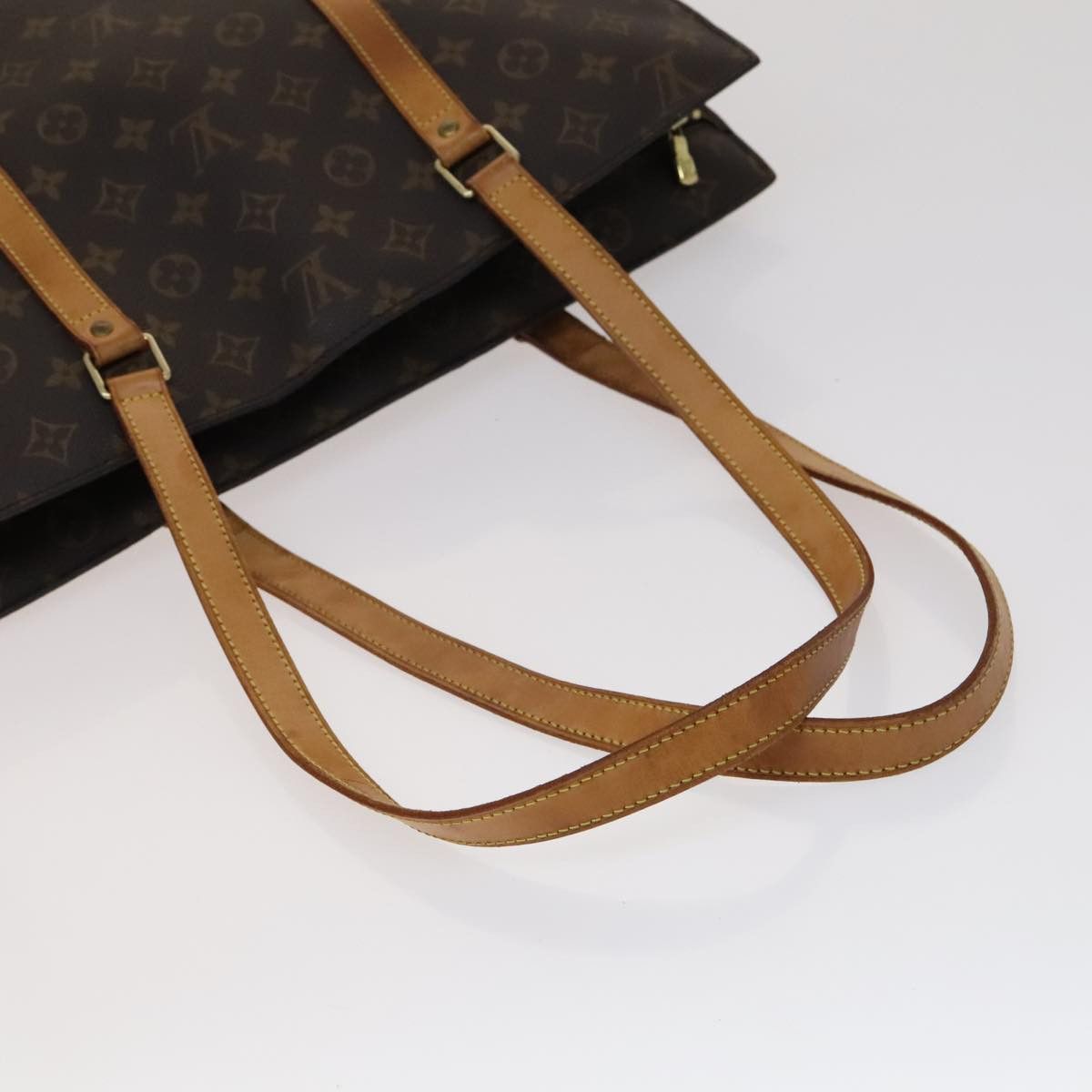 Louis Vuitton Babylone Brown Canvas Tote Bag (Pre-Owned) Size ONE SIZE - 5 Thumbnail