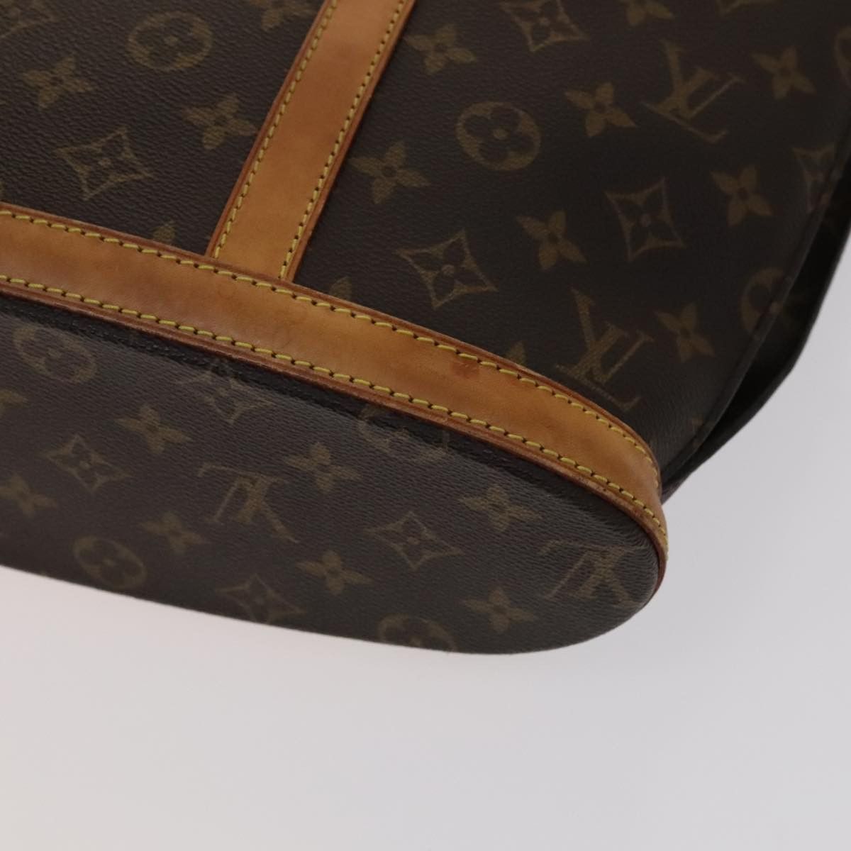 Louis Vuitton Babylone Brown Canvas Tote Bag (Pre-Owned) Size ONE SIZE - 18 Thumbnail