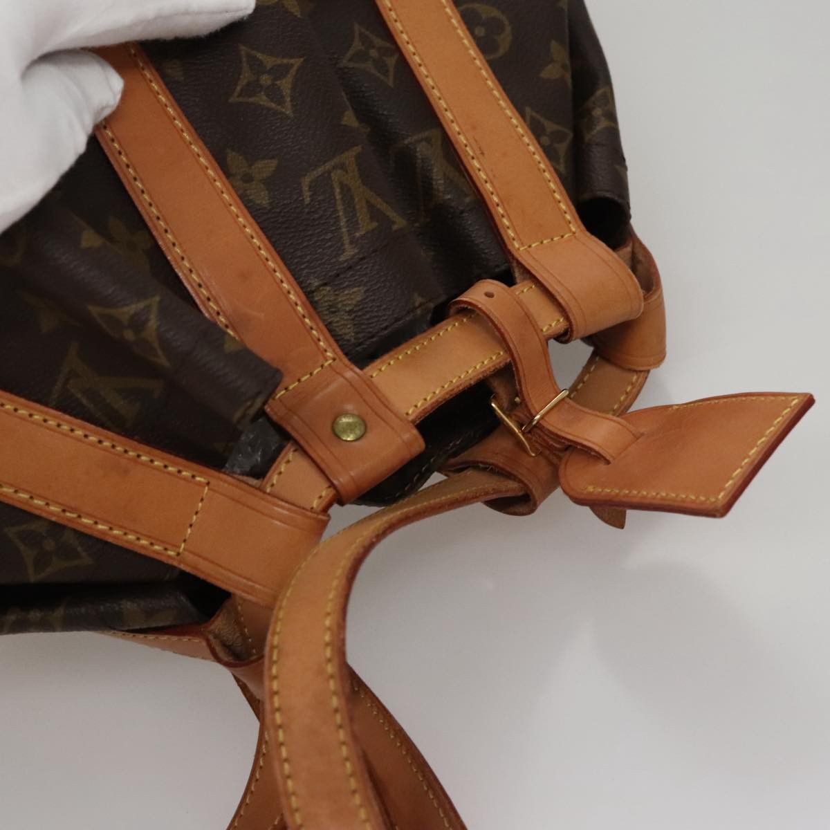 Louis Vuitton Randonnée Brown Canvas Shoulder Bag (Pre-Owned) Size ONE SIZE - 16 Thumbnail