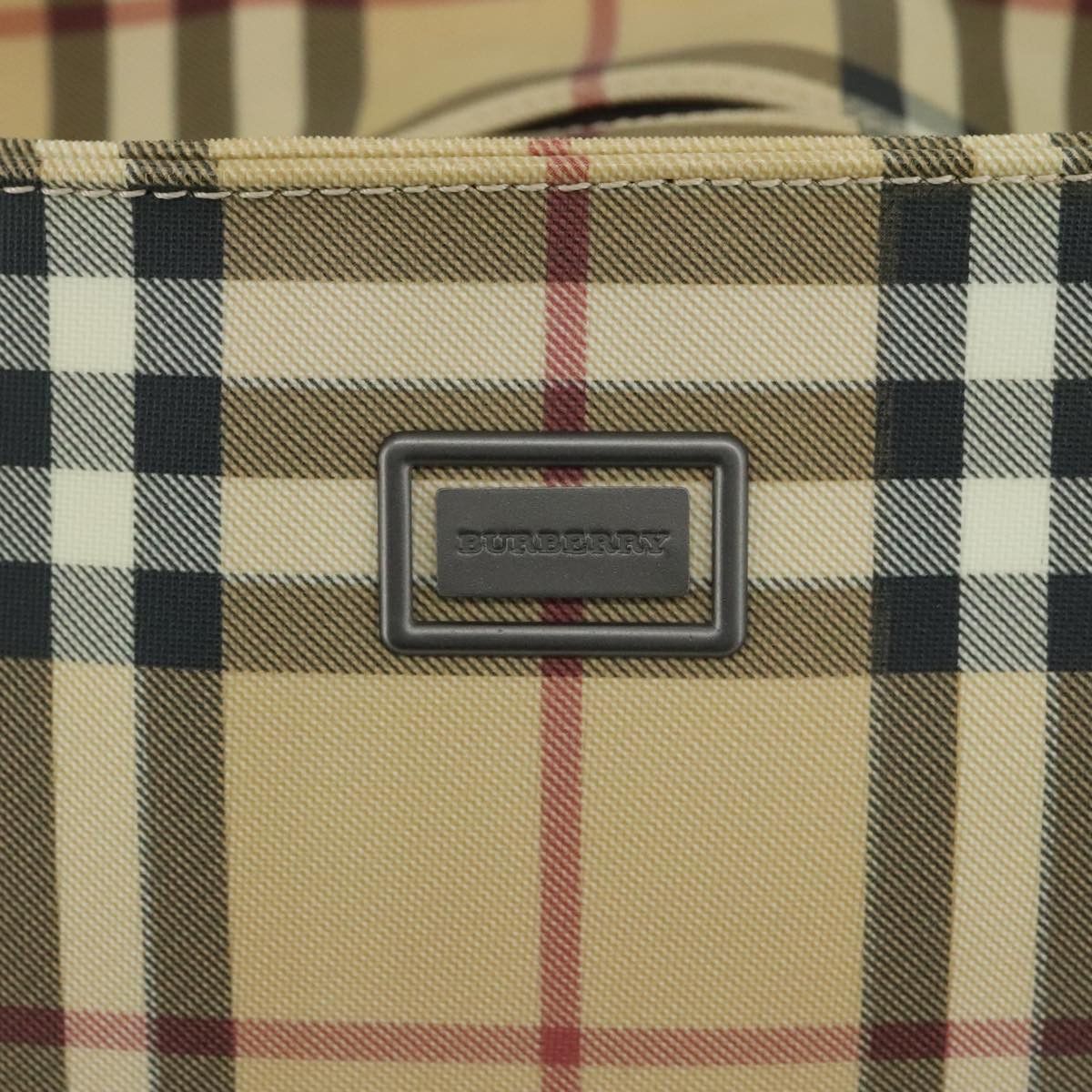 Burberry Nova Check Beige Canvas Tote Bag (Pre-Owned) Size ONE SIZE - 14 Thumbnail