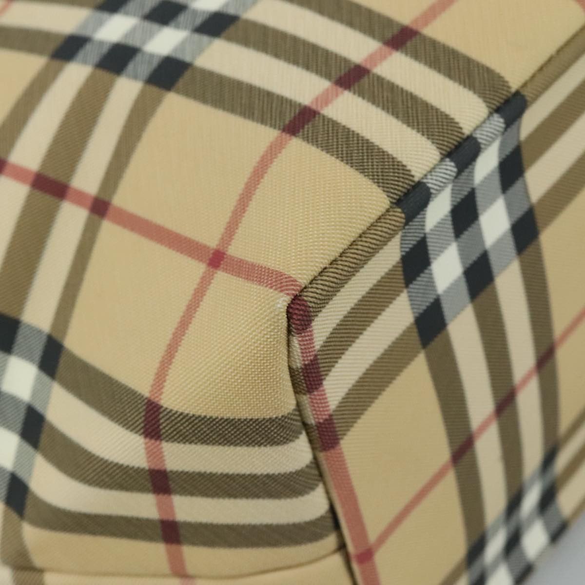 Burberry Nova Check Beige Canvas Tote Bag (Pre-Owned) Size ONE SIZE - 10 Thumbnail