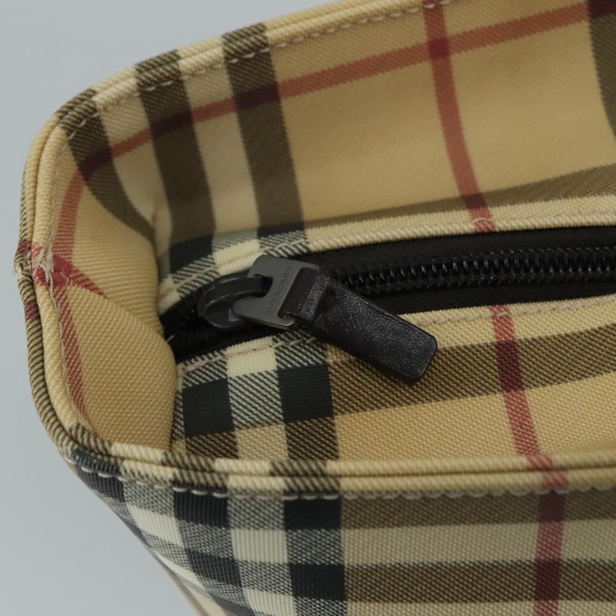 Burberry Nova Check Beige Canvas Tote Bag (Pre-Owned) Size ONE SIZE - 11 Thumbnail