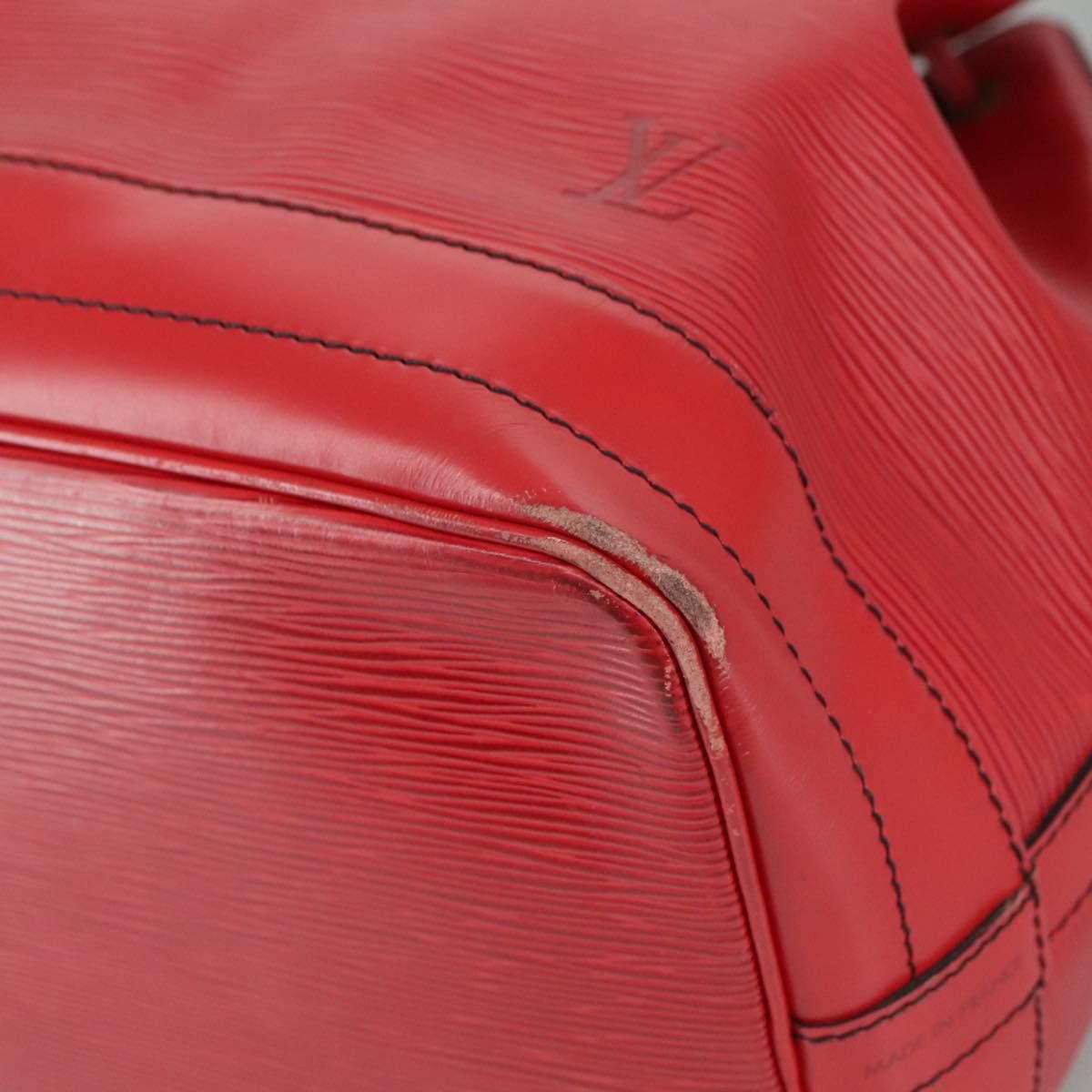Louis Vuitton Noé Red Leather Shoulder Bag (Pre-Owned) Size ONE SIZE - 7 Thumbnail