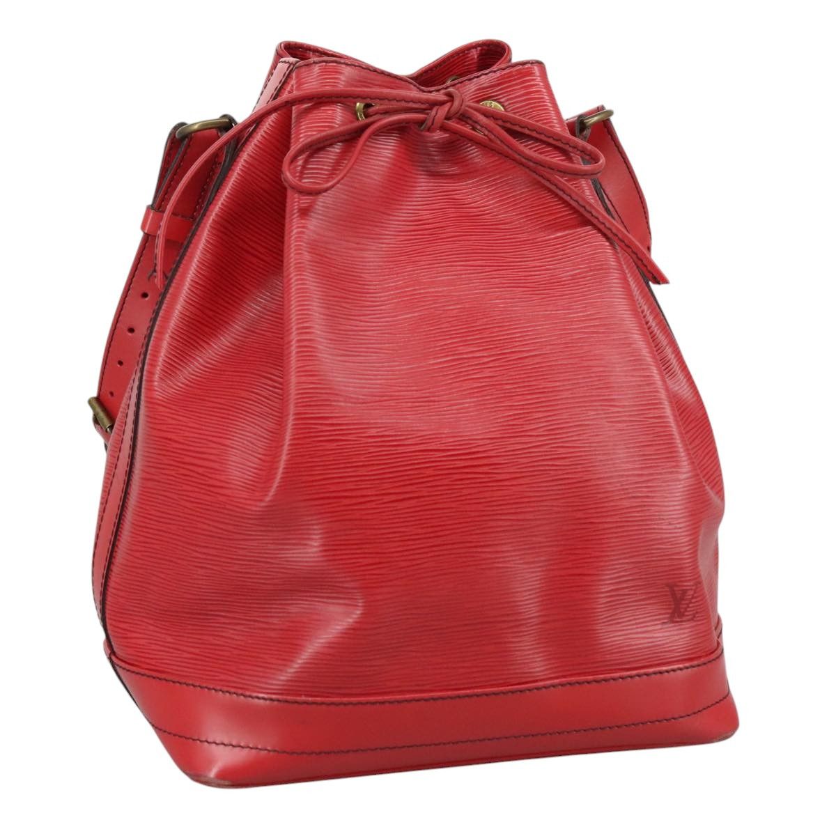 Louis Vuitton Noé Red Leather Shoulder Bag (Pre-Owned) Size ONE SIZE - 16 Thumbnail