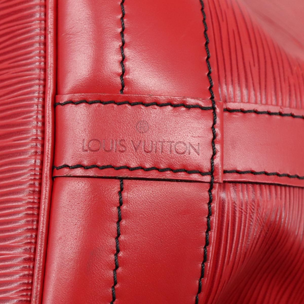 Louis Vuitton Noé Red Leather Shoulder Bag (Pre-Owned) Size ONE SIZE - 14 Thumbnail
