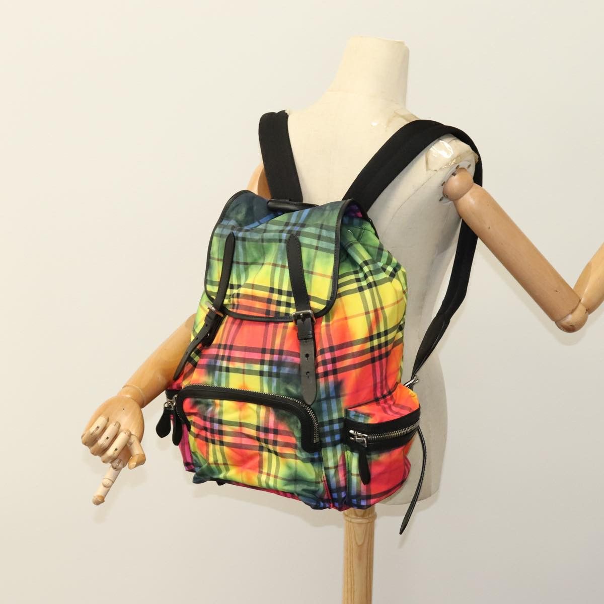 Burberry Multicolour Synthetic Backpack Bag (Pre-Owned) Size ONE SIZE - 14 Thumbnail