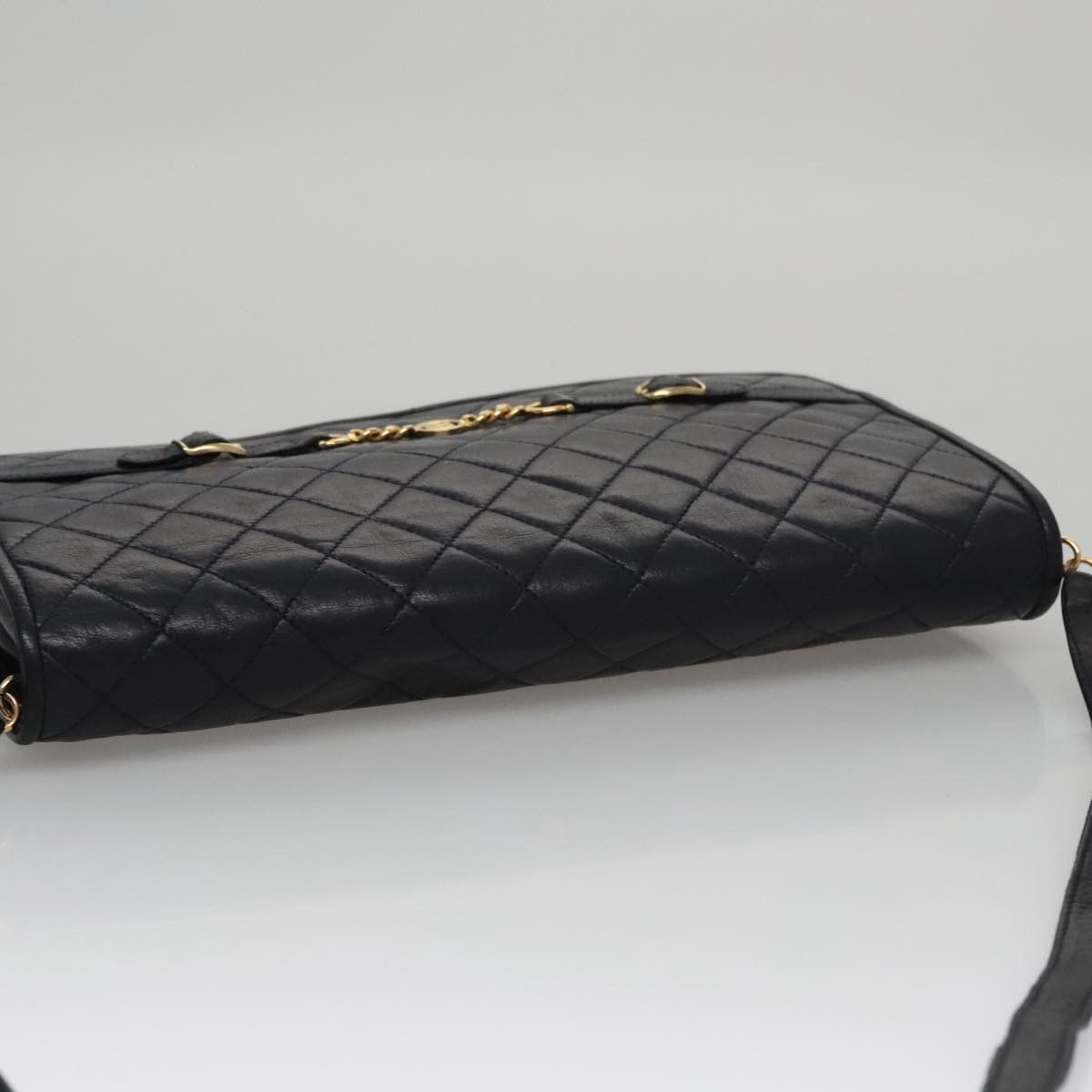 Bally Black Leather Shoulder Bag (Pre-Owned) Size ONE SIZE - 17 Thumbnail