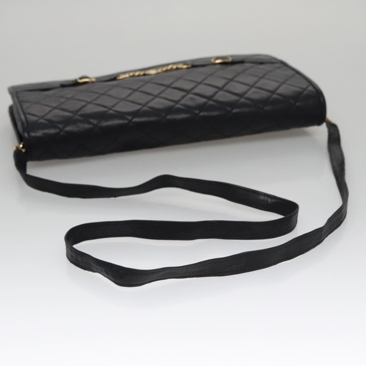 Bally Black Leather Shoulder Bag (Pre-Owned) Size ONE SIZE - 5 Thumbnail