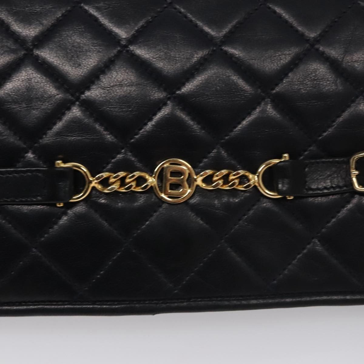 Bally Black Leather Shoulder Bag (Pre-Owned) Size ONE SIZE - 12 Thumbnail