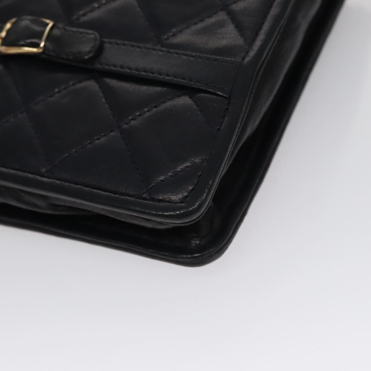 Bally Black Leather Shoulder Bag (Pre-Owned) Size ONE SIZE - 7 Thumbnail
