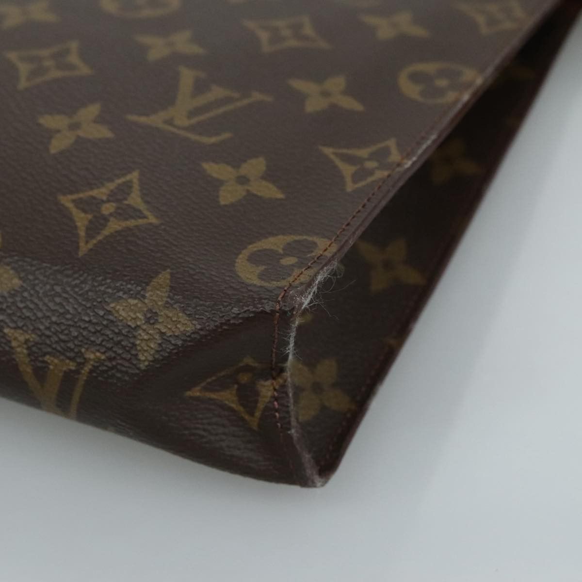 Louis Vuitton Trousse De Toilette Brown Canvas Clutch Bag (Pre-Owned) Size ONE SIZE - 5 Thumbnail