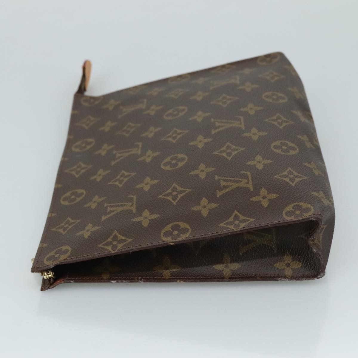 Louis Vuitton Trousse De Toilette Brown Canvas Clutch Bag (Pre-Owned) Size ONE SIZE - 4 Thumbnail