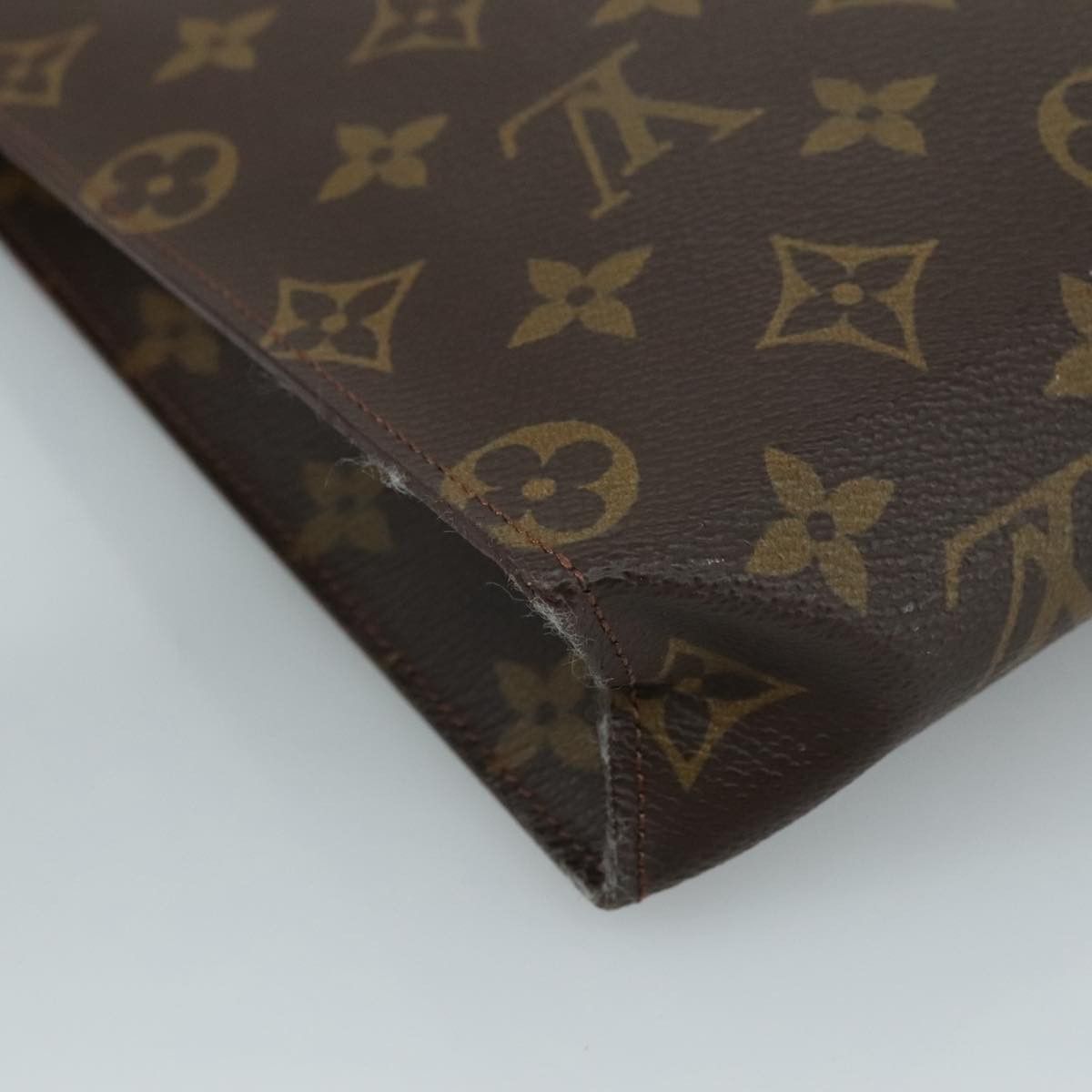 Louis Vuitton Trousse De Toilette Brown Canvas Clutch Bag (Pre-Owned) Size ONE SIZE - 8 Thumbnail