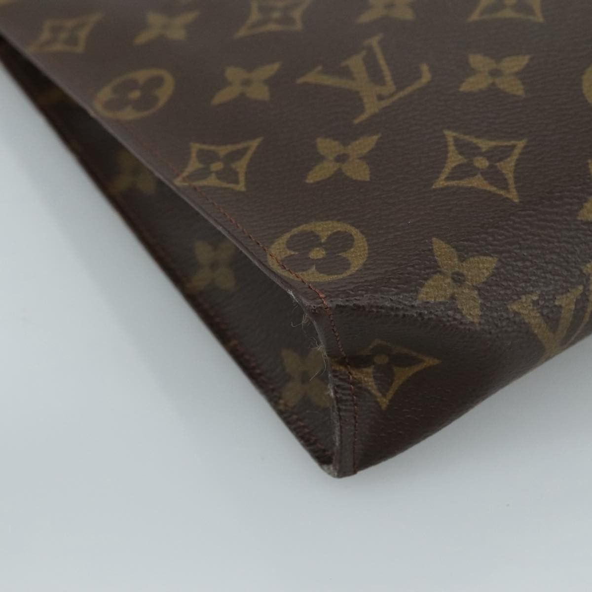 Louis Vuitton Trousse De Toilette Brown Canvas Clutch Bag (Pre-Owned) Size ONE SIZE - 6 Thumbnail