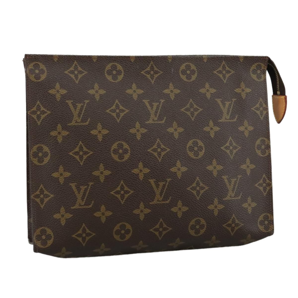 Louis Vuitton Trousse De Toilette Brown Canvas Clutch Bag (Pre-Owned) Size ONE SIZE - 13 Thumbnail