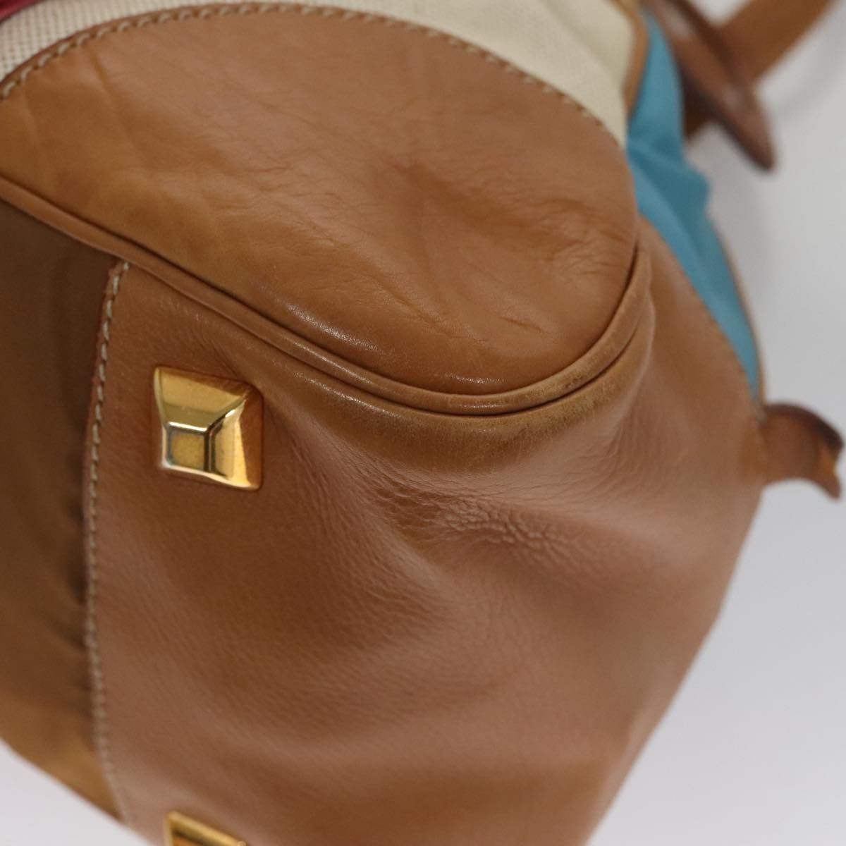 Prada Multicolour Canvas Shoulder Bag (Pre-Owned) Size ONE SIZE - 10 Thumbnail