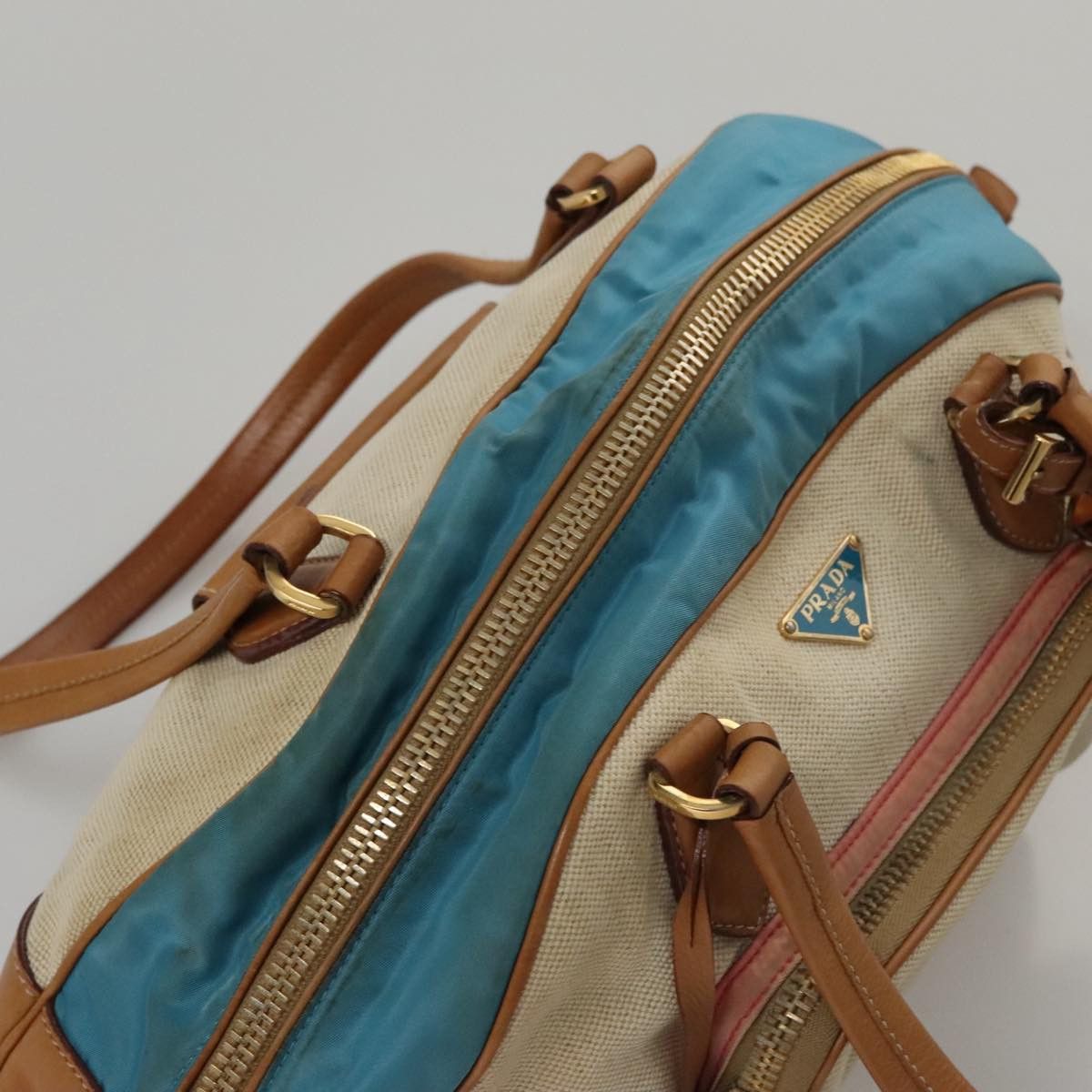Prada Multicolour Canvas Shoulder Bag (Pre-Owned) Size ONE SIZE - 20 Thumbnail