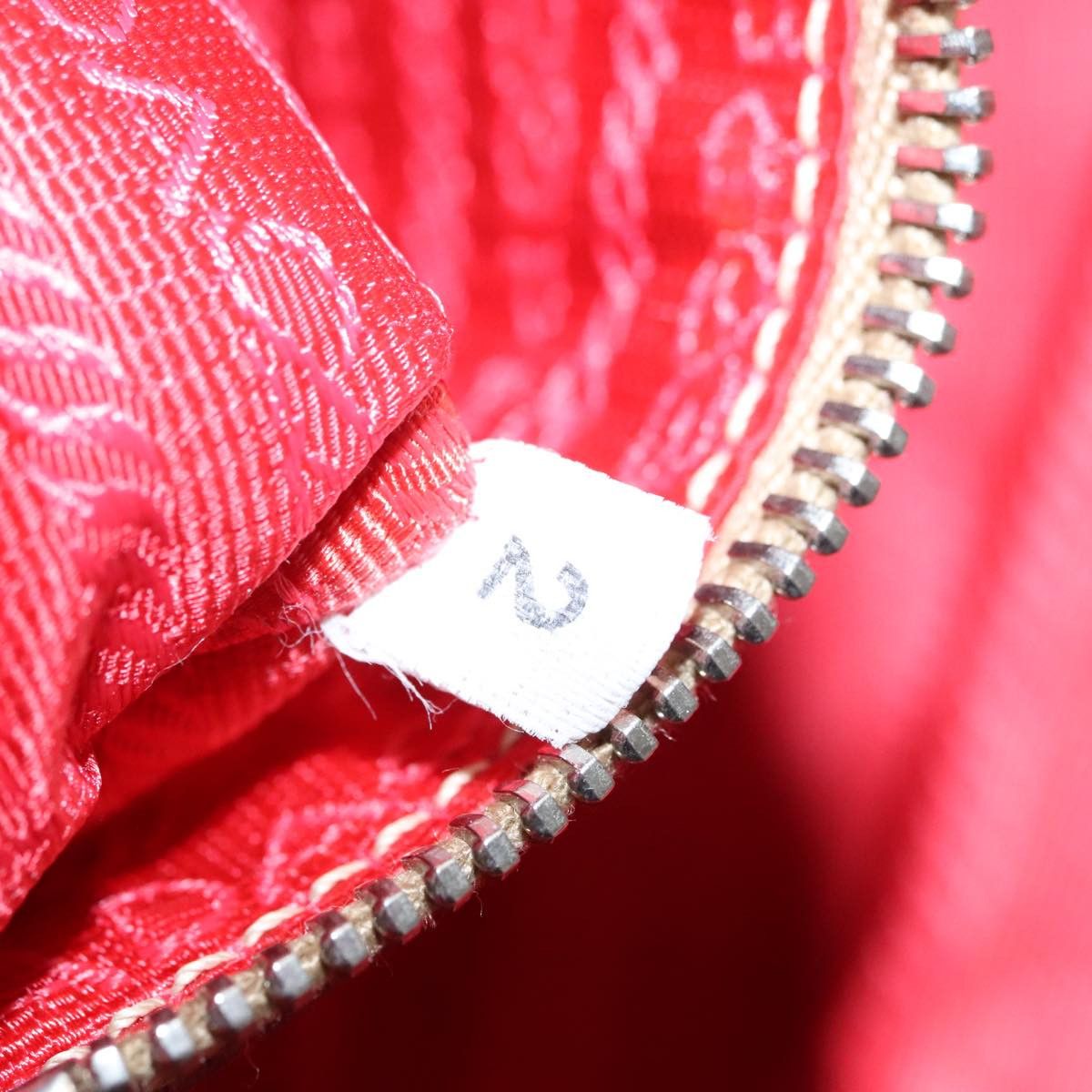 Prada Red Leather Handbag (Pre-Owned) Size ONE SIZE - 17 Thumbnail