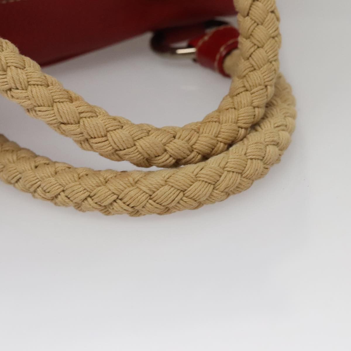 Prada Red Leather Handbag (Pre-Owned) Size ONE SIZE - 5 Thumbnail