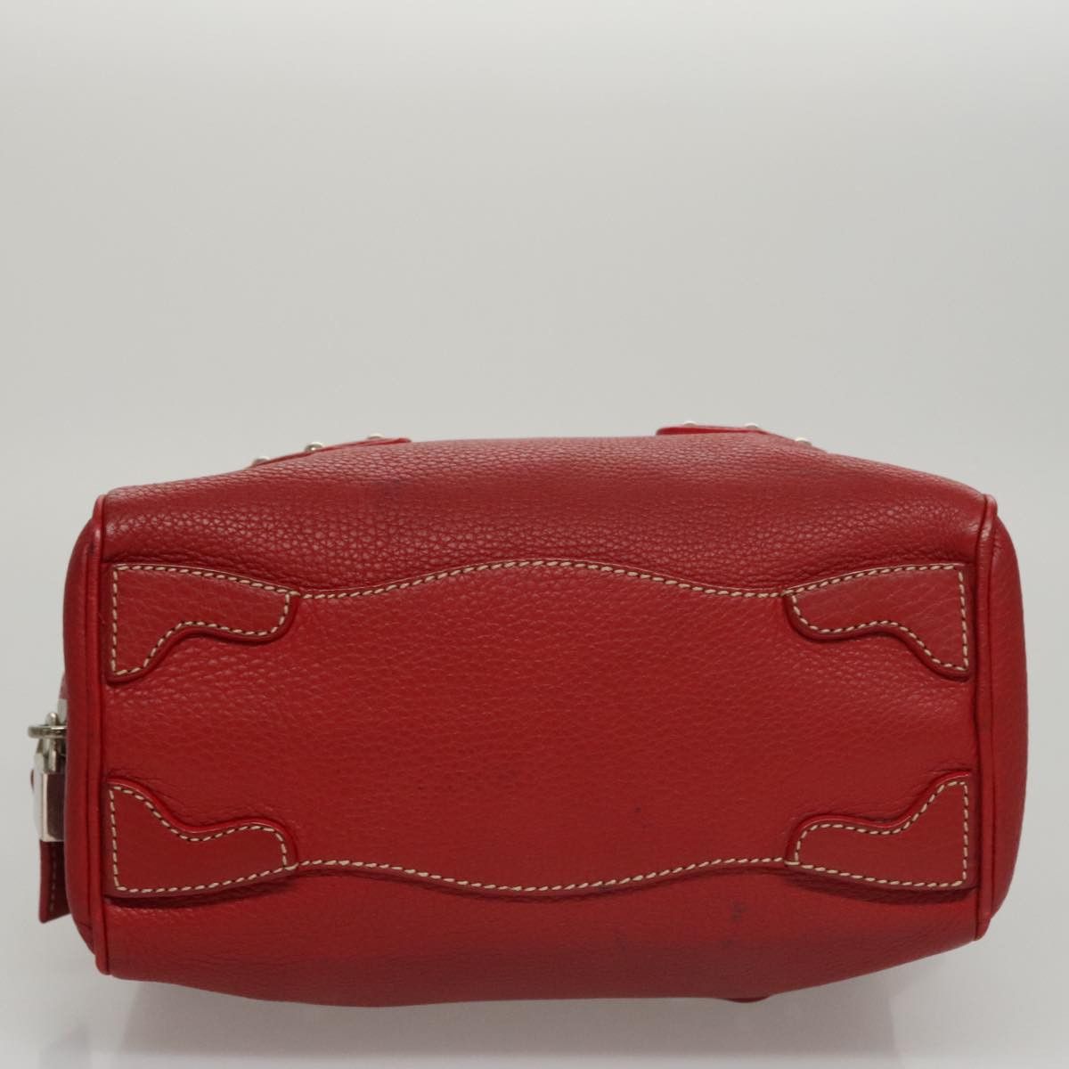 Prada Red Leather Handbag (Pre-Owned) Size ONE SIZE - 19 Thumbnail