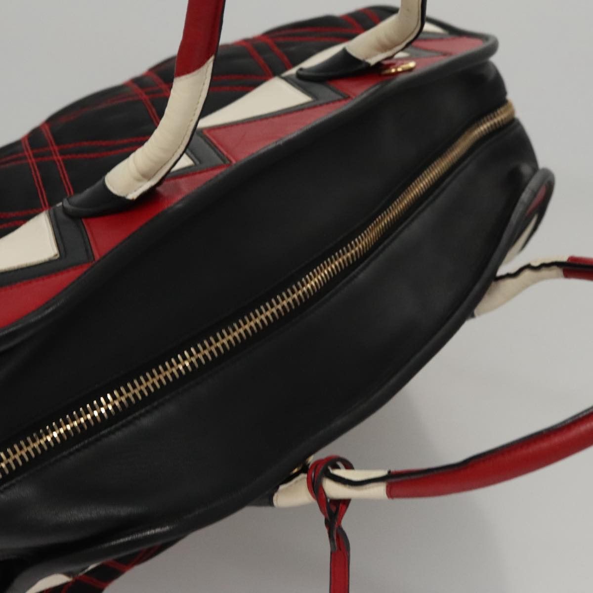 Prada Black Synthetic Handbag (Pre-Owned) Size ONE SIZE - 11 Thumbnail