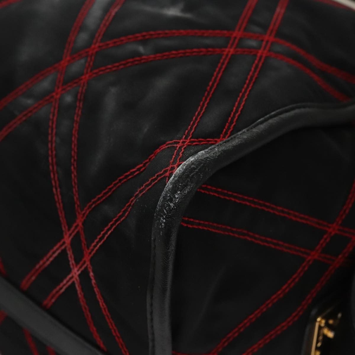 Prada Black Synthetic Handbag (Pre-Owned) Size ONE SIZE - 10 Thumbnail