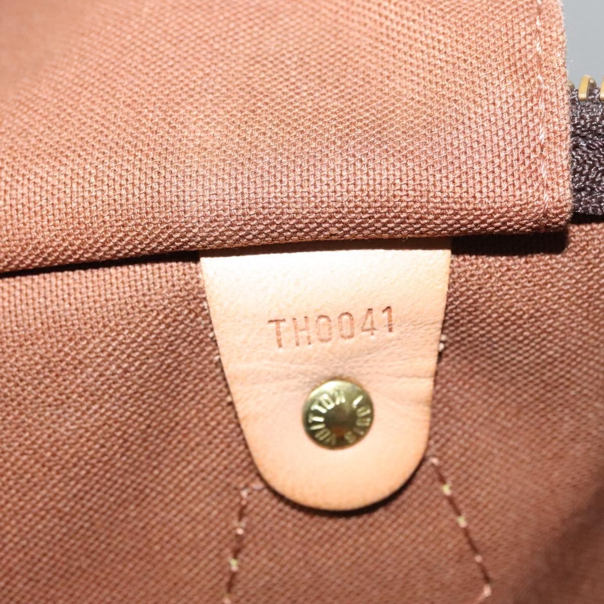 Louis Vuitton Speedy 30 Brown Canvas Handbag (Pre-Owned) Size ONE SIZE - 13 Thumbnail